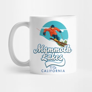 mammoth lakes california ski logo Mug